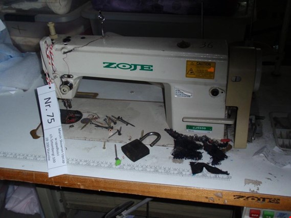 Used ZOJE ZJ5550 Lockstitch machine for Sale (Auction Premium) | NetBid Industrial Auctions